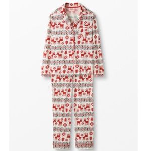 NEW Hanna Andersson PJ Set In Pima Cotton Small